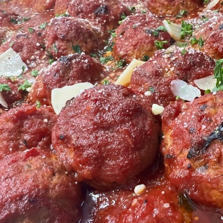 Delicious Meatballs Made Fresh