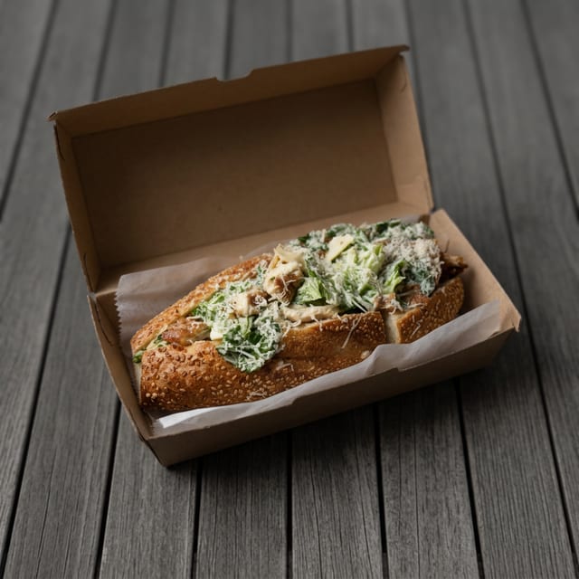 Chicken Caesar Sub.