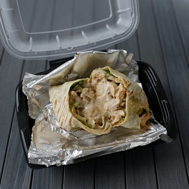 Chicken Caesar Wrap.